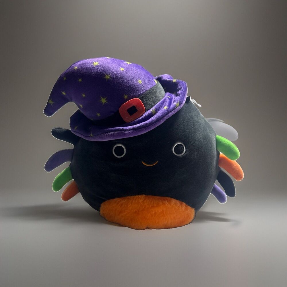 Squishmallow Gildie The Spider Wizard Witch 8" Halloween Plush Squish